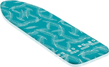 Leifheit Thermo Reflect Universal ironing board cover, for ironing surfaces up to 140 x 45 cm, for steam irons, with heat and steam reflection for faster ironing, with elastic band on sale
